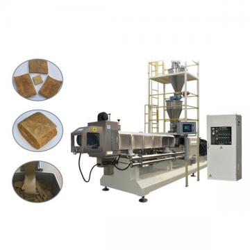 Textured Soya Protein Equipment /soy meat hot dog making machine