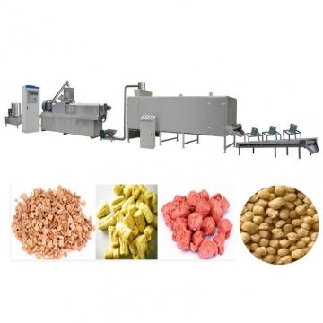 Automatic Textured Vegetable Soy Bean Meat Protein Soya Chunk Nugget making Extruder Machine