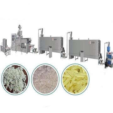 Puffed Artificial Rice Making Machine Double Screw Extruder Steady Performance