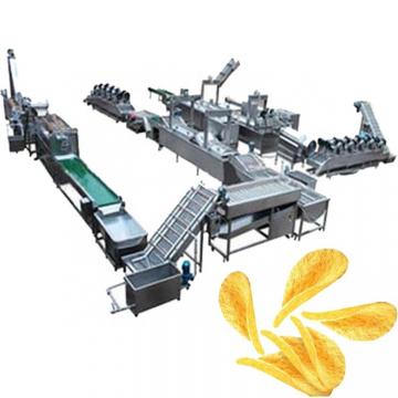 380v Frozen French Fries Making Machine Chips Processing Easy Opreation