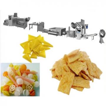 Cereals based papad 2D 3D potato pellet snack food chips extruder machine