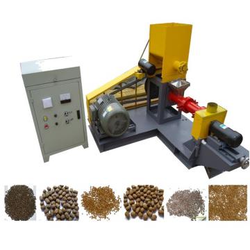 Stainless steel twin screw extruder floating pellet fish processing equipment single phase fish food machine