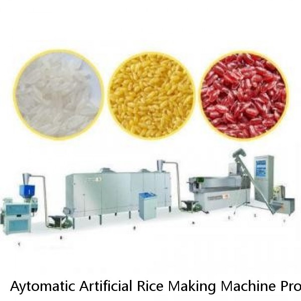 Aytomatic Artificial Rice Making Machine Processing Line